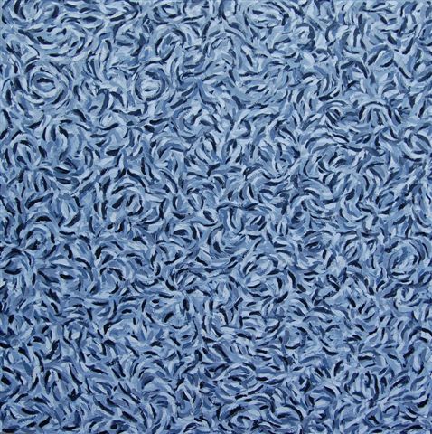 David McGough painting Gray Swirl